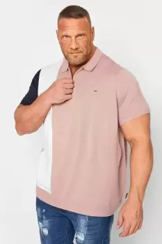 Image of Stripe Knitted Polo Shirt