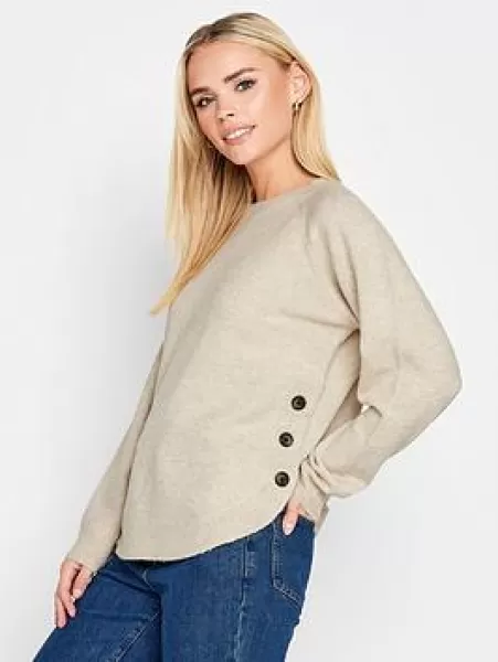 Image of Petite Button Detail Jumper