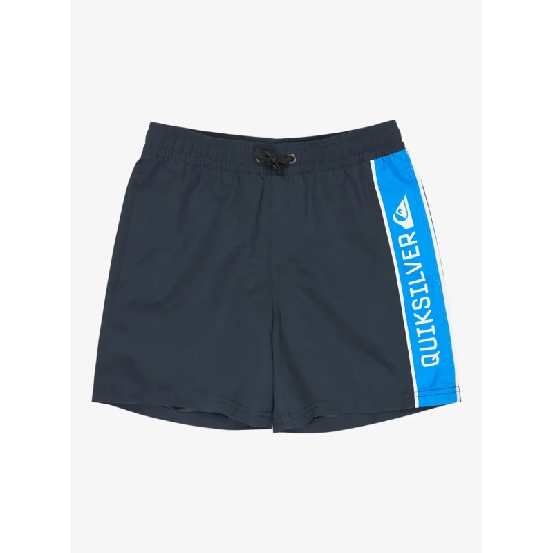 Image of Quiksilver Side Inscription Swim Shorts Navy Blue 10Y (138CM)