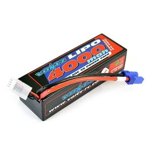 image of Voltz 4000Mah Hard Case 11.1V 50C Lipo Stick Pack W/Ec5