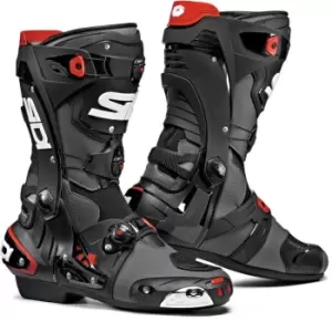 Image of Sidi Rex Motorcycle Boots Black Grey