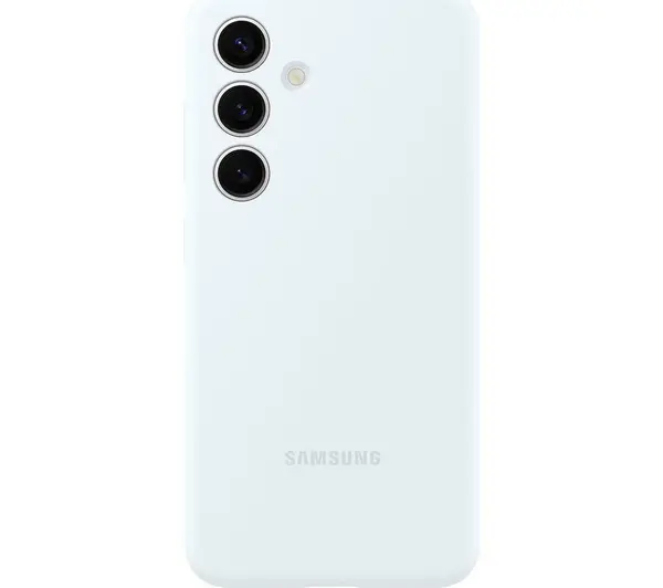 image of Samsung Galaxy S24 Silicone Case - White