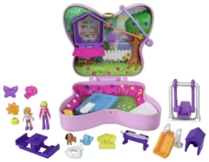 Image of Polly Pocket Backyard Butterfly Compact Playset