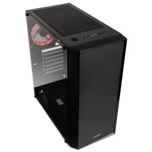 image of Zalman R2 Mid-Tower Case - Black Tempered Glass