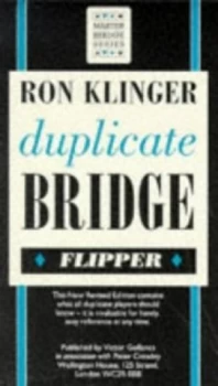 Image of Duplicate Bridge Flipper. by Ron Klinger Paperback