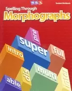 Image of spelling through morphographs student workbook