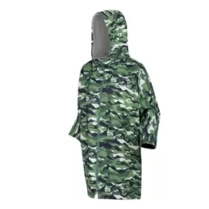 image of Regatta Junior Waterproof Changing Robe - Green