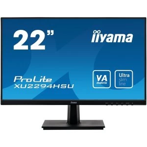 image of iiyama ProLite 22" XU2294HSU Full HD LED Monitor