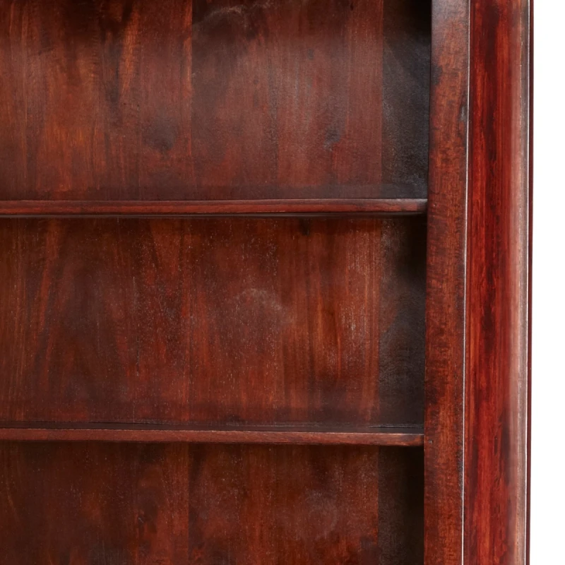 Image of Indian Hub Jaipur Dark Mango Large Bookcase