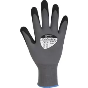 image of 8007GR PolyFlex Grip Grey Gloves Size 7