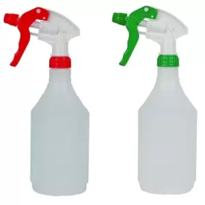 Image of Colour-Coded Trigger-Action 750ml Bottle - Green