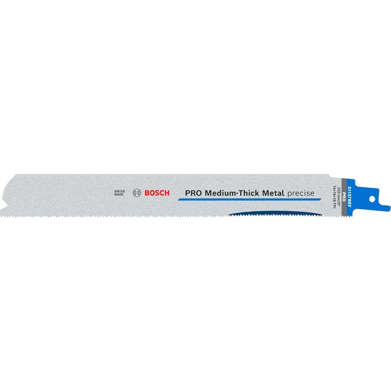 Image of Bosch PRO S1137BEF Medium Thick Metal Reciprocating Saw Blades 2608658994 Qty: Pack of 5
