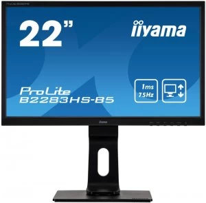 image of iiyama ProLite 22" B2283HS-B5 Full HD LED Monitor