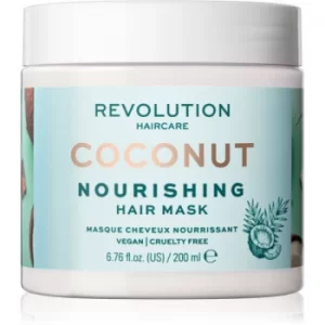 image of Revolution Haircare Hair Mask Coconut Nourishing Mask for Hair 200ml