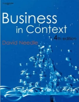 Image of Business in Context by David Needle Paperback