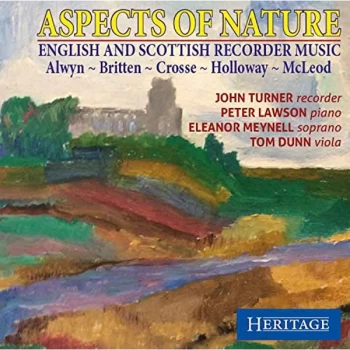 image of John Turner - Aspects of Nature: English & Scottish Recorder Music CD