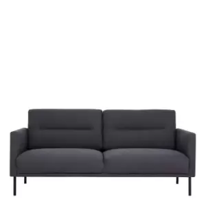 Image of Larvik 2.5 Seater Sofa Anthracite Black Legs