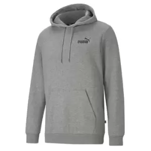Image of Puma Mens ESS Hoodie Medium Grey Heather Large