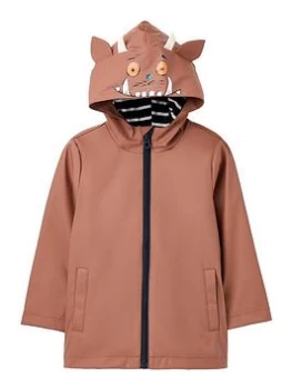 Image of Joules Unisex Riverside Gruffalo Raincoat - Brown, Size Age: 4 Years, Women