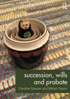 Image of Succession Wills and Probate by Caroline Sawyer Paperback