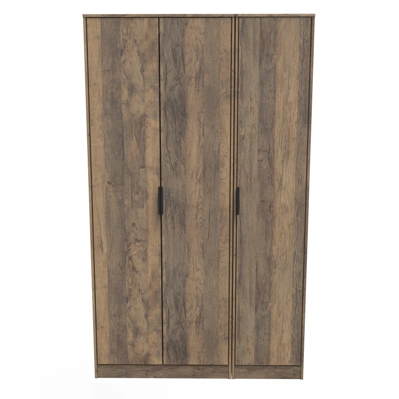 Image of Welcome Furniture Welcome Furniutre Hirato 3 Door Wardrobe - Ready Assembled HKG140VOVO