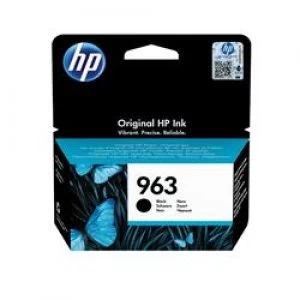 Image of HP 963 Black Ink Cartridge