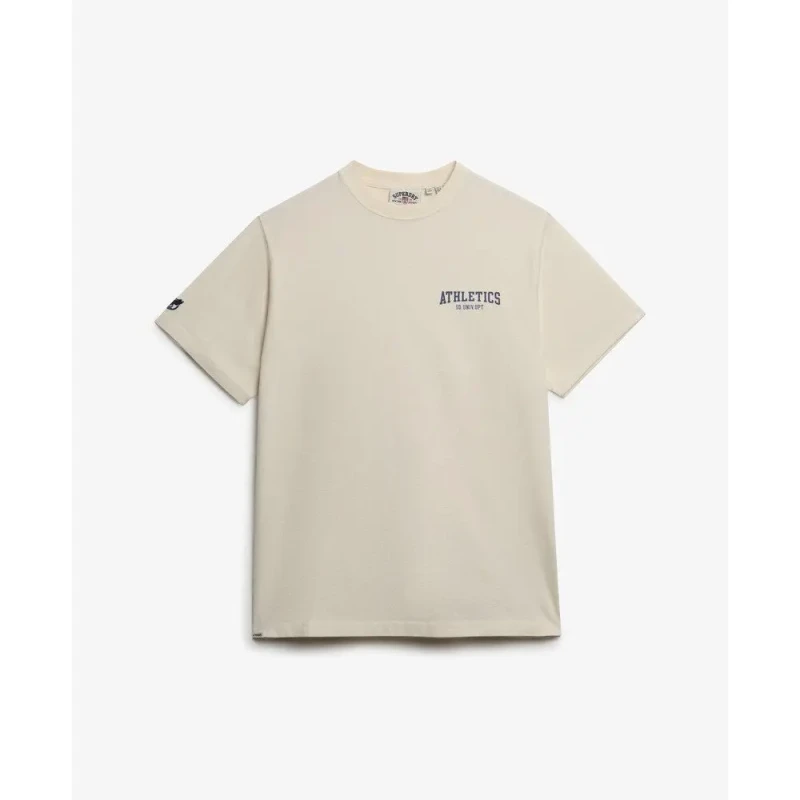 Image of Superdry Womens oversized T-Shirt Superdry Athletic Essentials Blanc Female XS