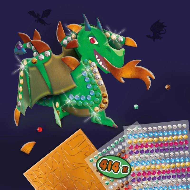 Image of SES Creative Metallic dragons Multi unisex One Size