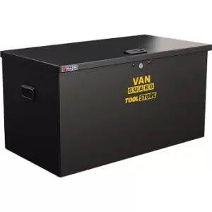 image of Van Guard Tool Store Box Medium in Black Rubber/Steel