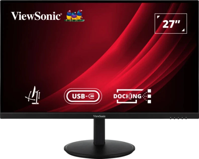 Image of Viewsonic Viewsonic VG Series VG2709U-2K computer monitor 68.6cm (27") 2560 x 1440 pixels Quad HD LED Black VG2709U-2K