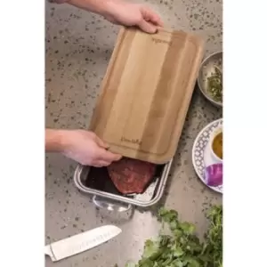 Image of Char-Broil GRILL+ Roasting Dish & Cutting Board