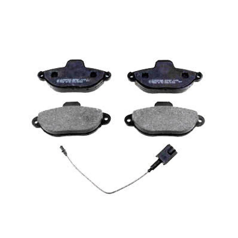 Image of ZIMMERMANN 21436.170.3 Brake pad set Front Axle, incl. wear warning contact, Photo corresponds to scope of supply Brake Pad Set,disc brake (402)