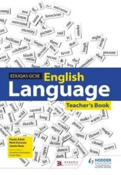 Image of WJEC Eduqas GCSE English language Teachers book by Paula Adair