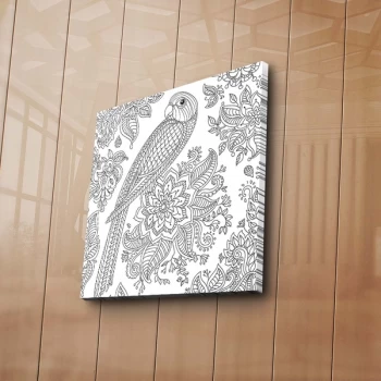 Image of BOYA-51 - No Pen Multicolor Paintable Decorative Canvas Painting