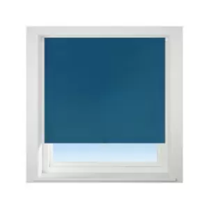 Image of Swish Cordless Blackout Roller Blind, Peacock, W90 Cm x D170 Cm