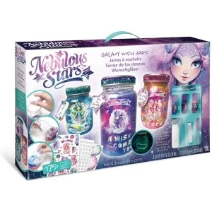 image of Nebulous Stars Galaxy Wish Jars Activity Set