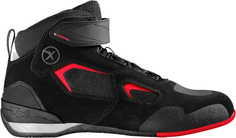 Image of XPD X-Radical Boots Black Red Size 45