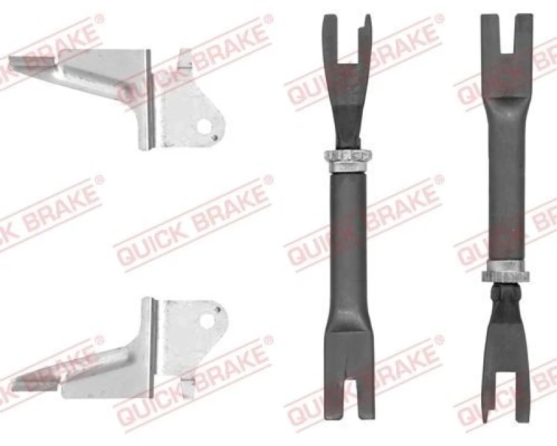 Image of QUICK BRAKE Brake shoe adjuster QUICK BRAKE 108 53 014