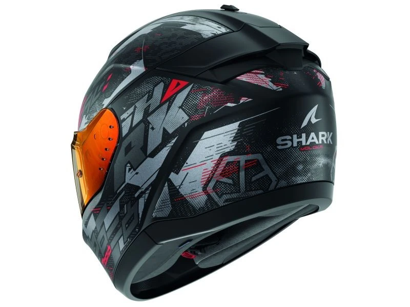 Image of Shark Ridill 2 Molokai Helmet, black-red, Size 2XL for Men