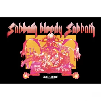 Image of Black Sabbath - Sabbath Bloody Sabbath Textile Poster