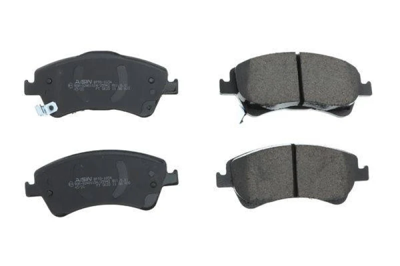 Image of AISIN BPTO-1034 Brake pad set Premium ADVICS by AISIN with acoustic wear warning Brake Pad Set,disc brake (402)