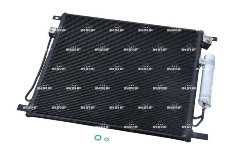 Image of NRF 350502 Condenser EASY FIT with seal ring, with nitrogen filling Condenser,air conditioning (448)