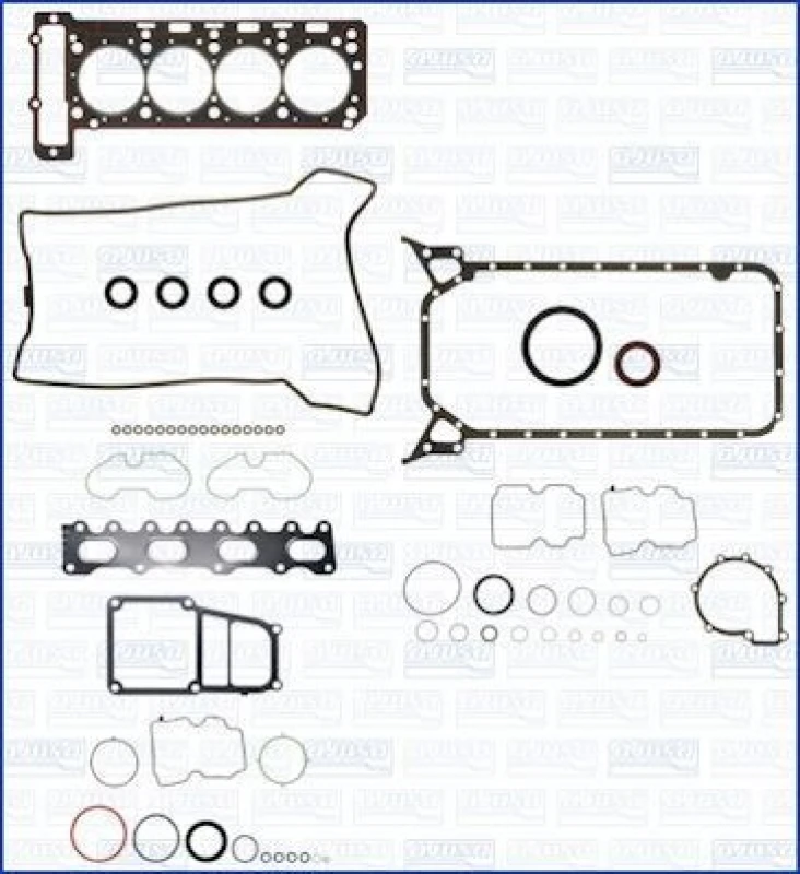 Image of AJUSA Full Gasket Set, engine AJUSA 50431900