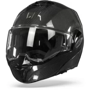 Image of Scorpion Exo-Tech Carbon Solid Gloss Black S