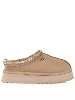 Image of UGG Ugg Tazz Platform Slipper - Mustard Seed, Beige, Size 4, Women