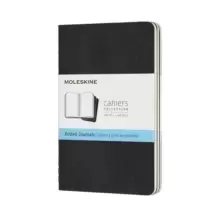 Image of Moleskine Cahier Journals Pocket Dot Black