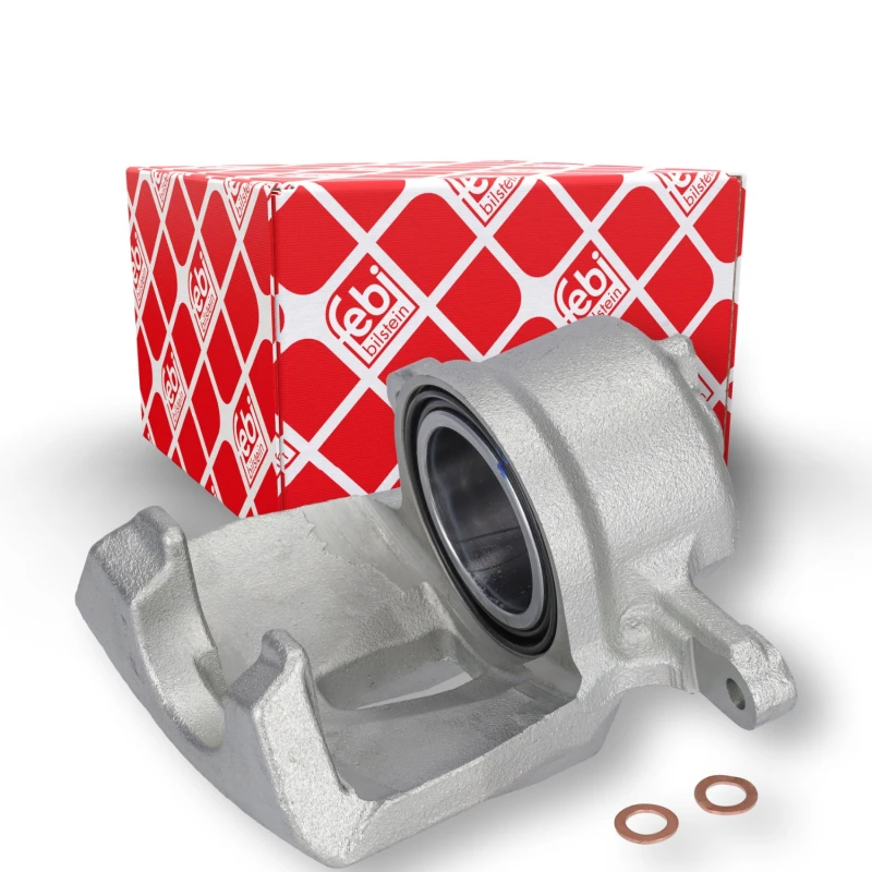 Image of FEBI BILSTEIN 182122 Brake caliper Front Axle Left Cast Iron Brake Caliper (78)