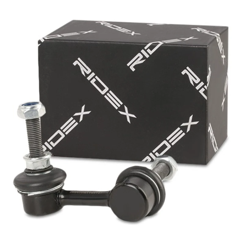 Image of RIDEX 3229S0369 Anti-roll bar link Front Axle Left Link Stabiliser (3229)