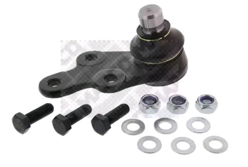 Image of MAPCO 54610 Ball joint Front Axle Left, with fastening material Support-/Steering Link (2462)