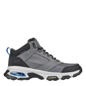 Image of Skechers Rubber High Top Leather Ov - Grey